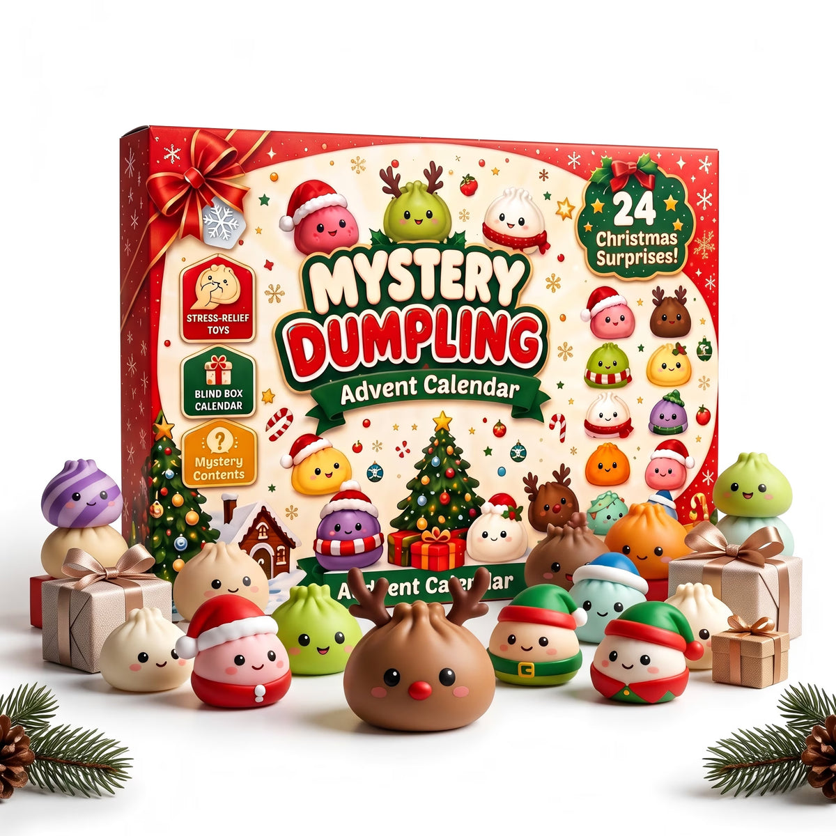 24 Days of Dumpling Christmas Advent Calendar