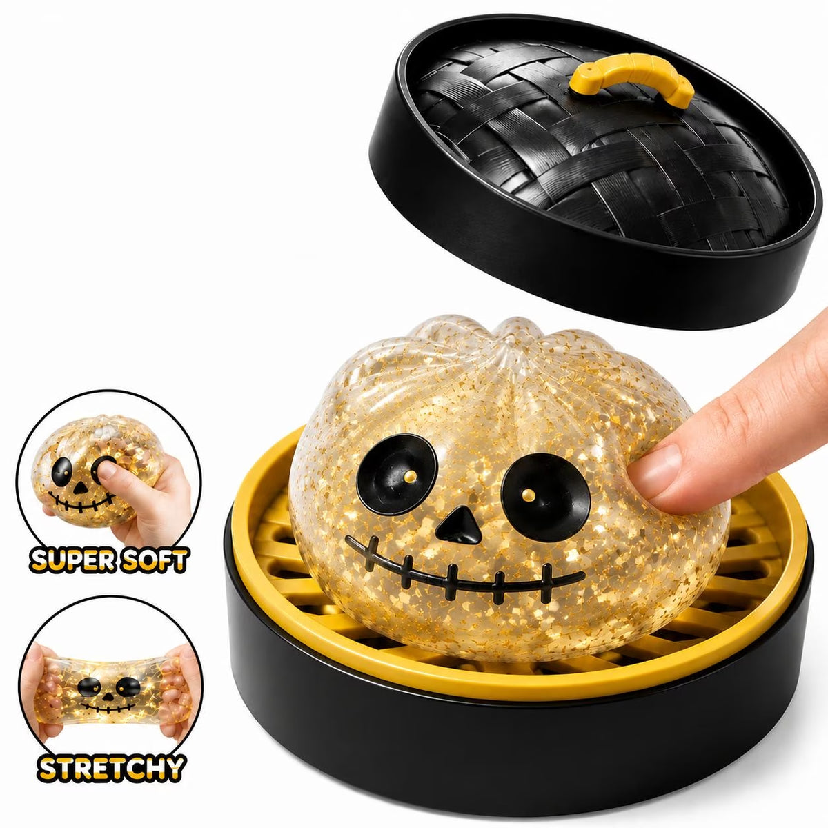 Halloween Dumpling Squishy | Skeleton