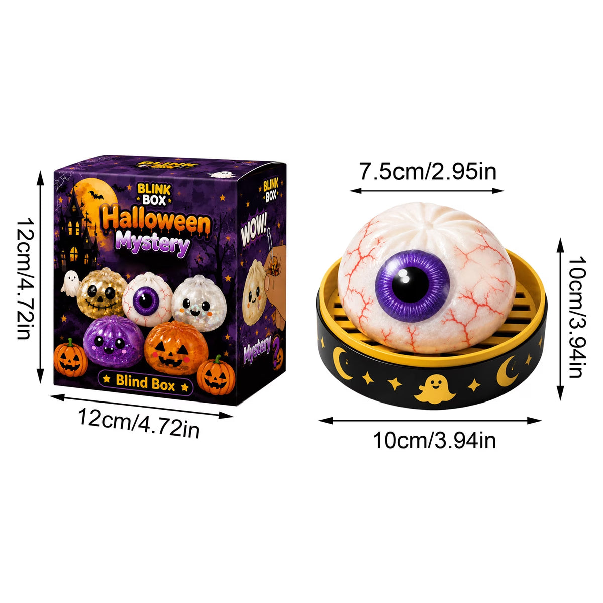 Surprise Halloween Dumpling Squishy Box