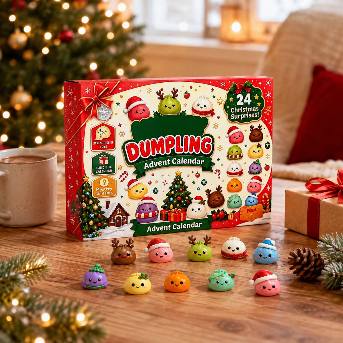 24 Days of Dumpling Christmas Advent Calendar