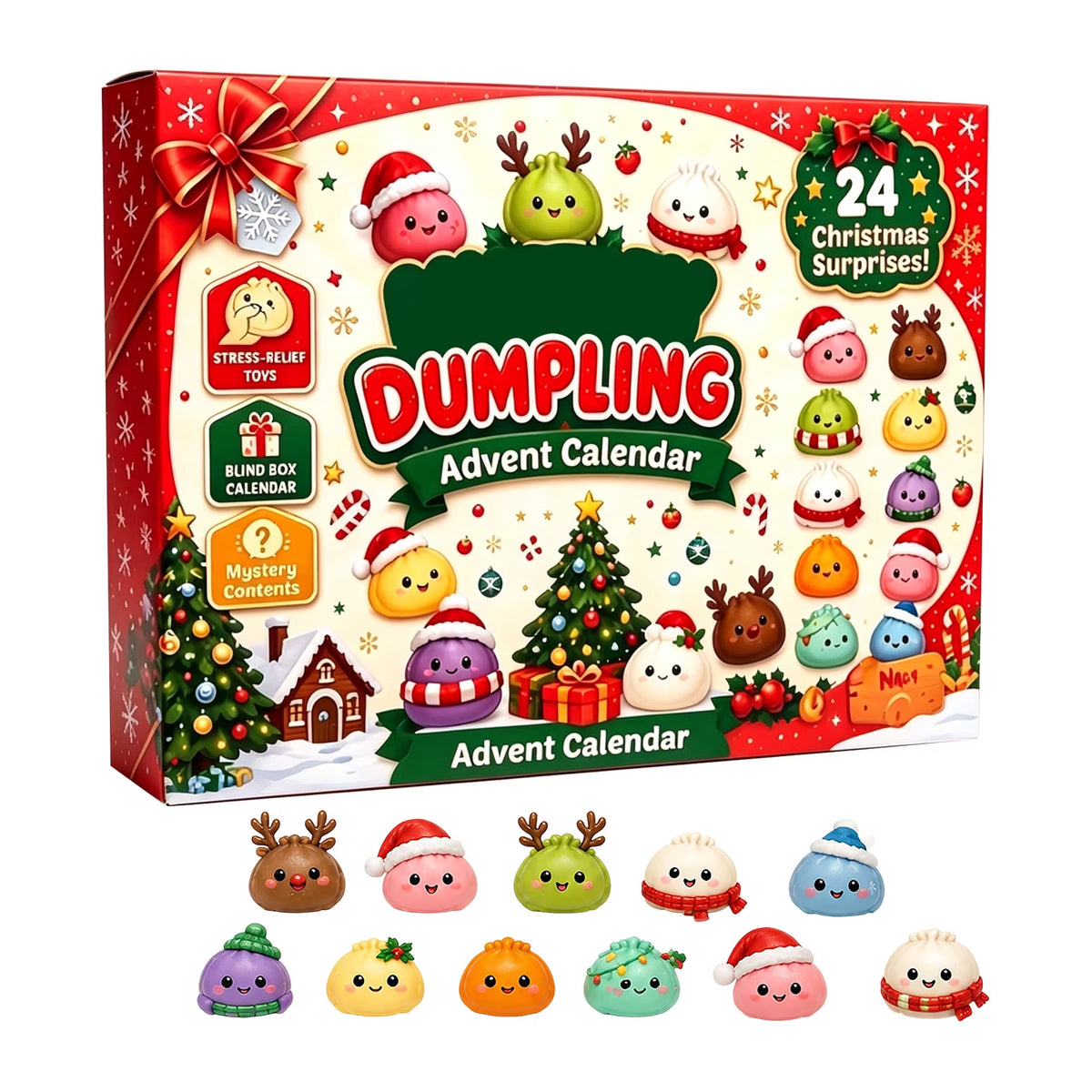 24 Days of Dumpling Christmas Advent Calendar