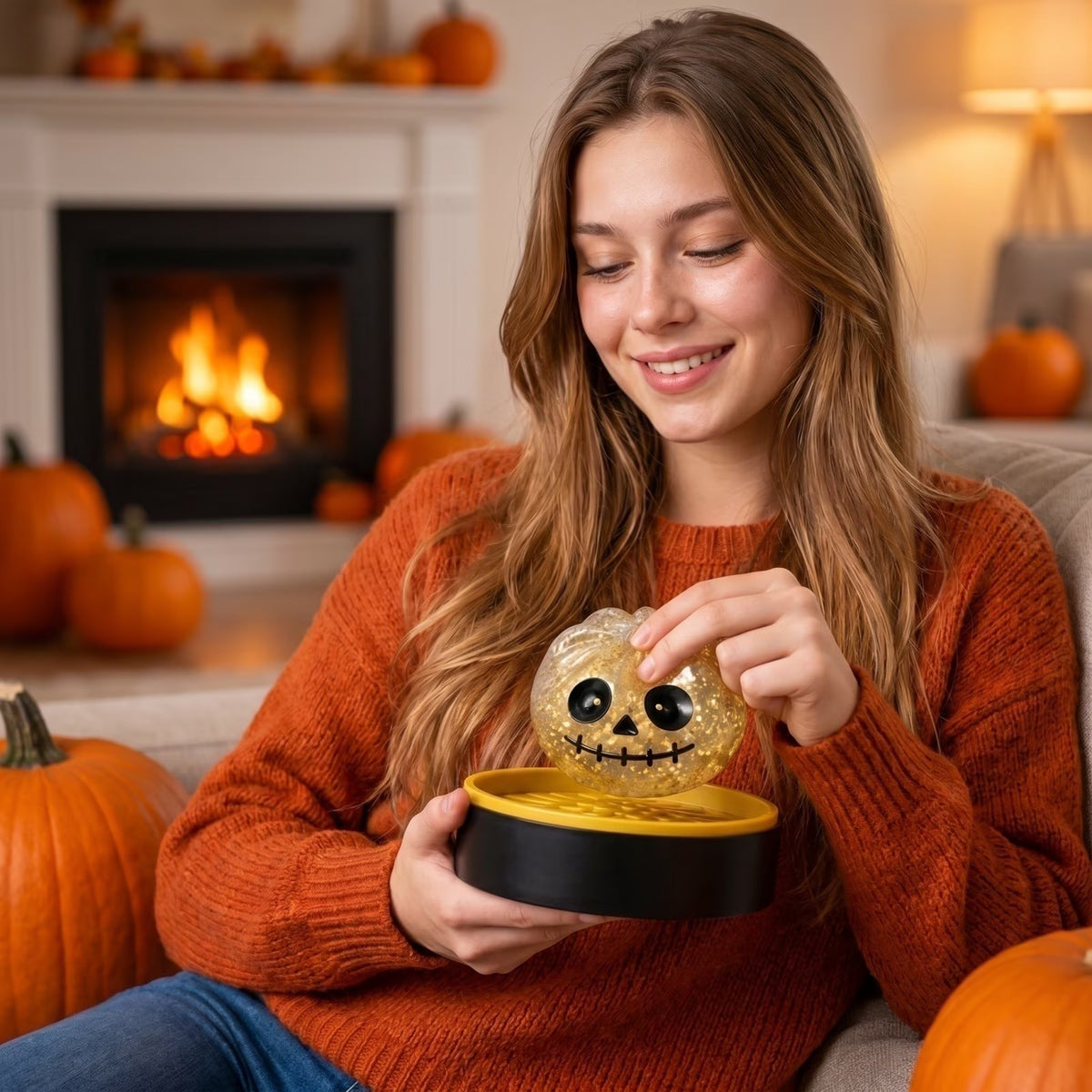 Halloween Dumpling Squishy | Skeleton